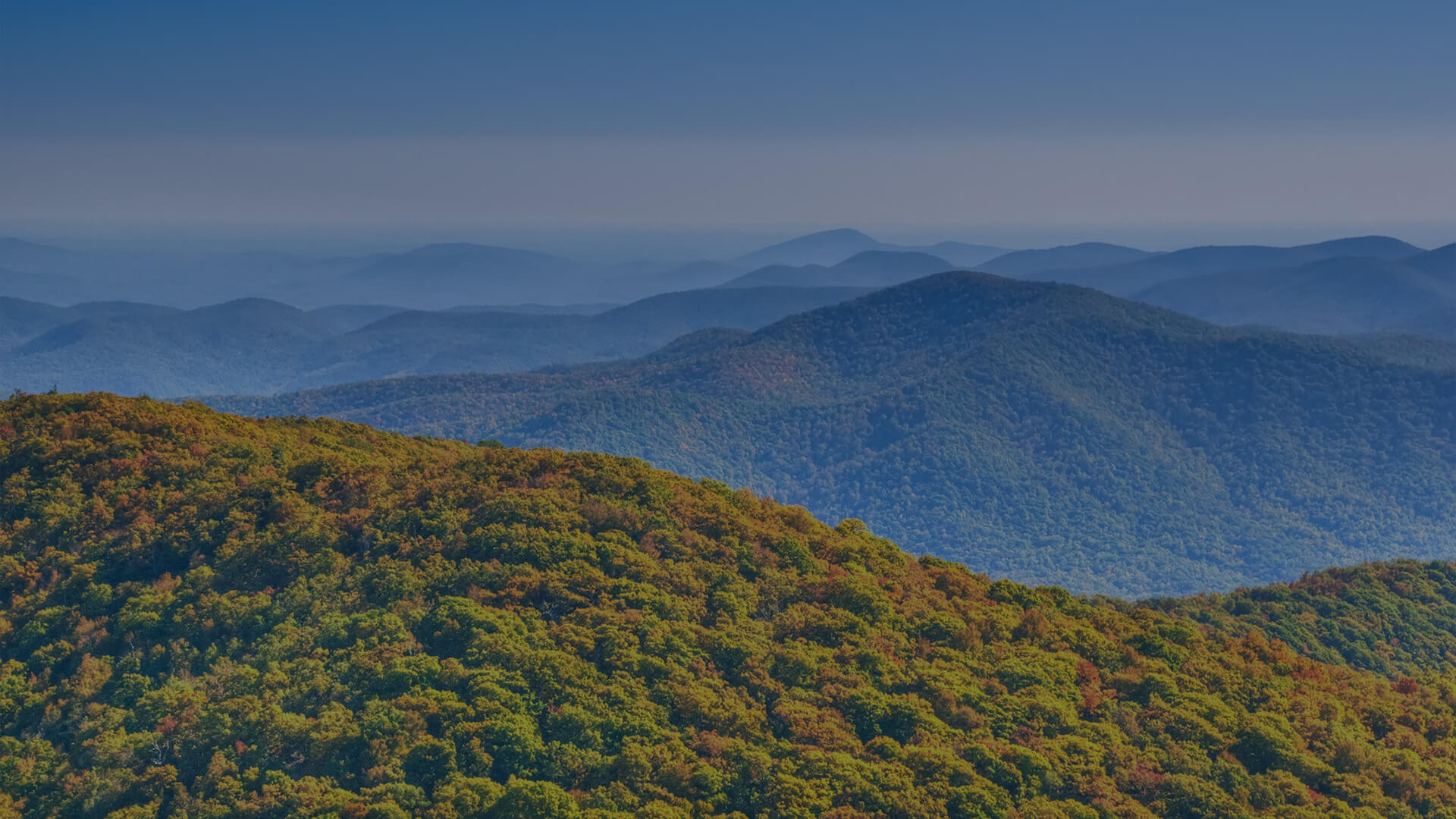 View of Georgia's mountains